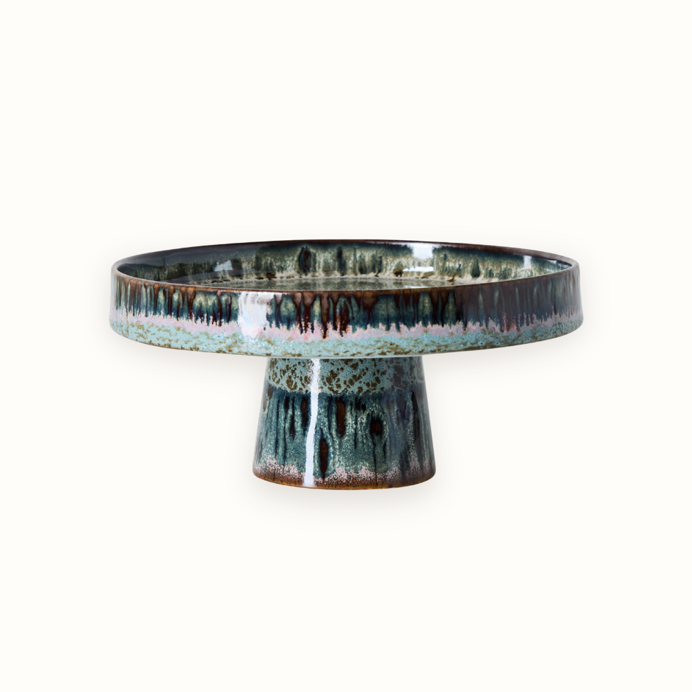 70s Ceramics: Bowl On Base