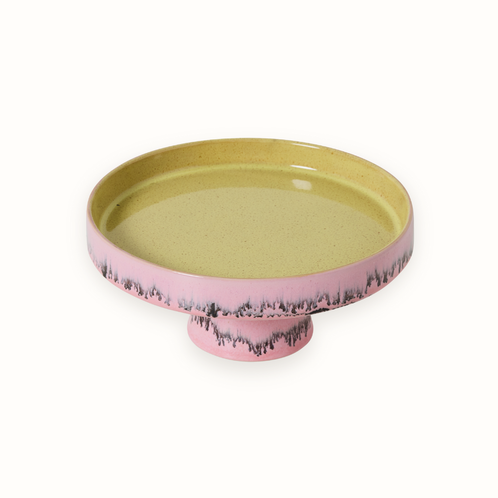 70s Ceramics: Bowl On Base