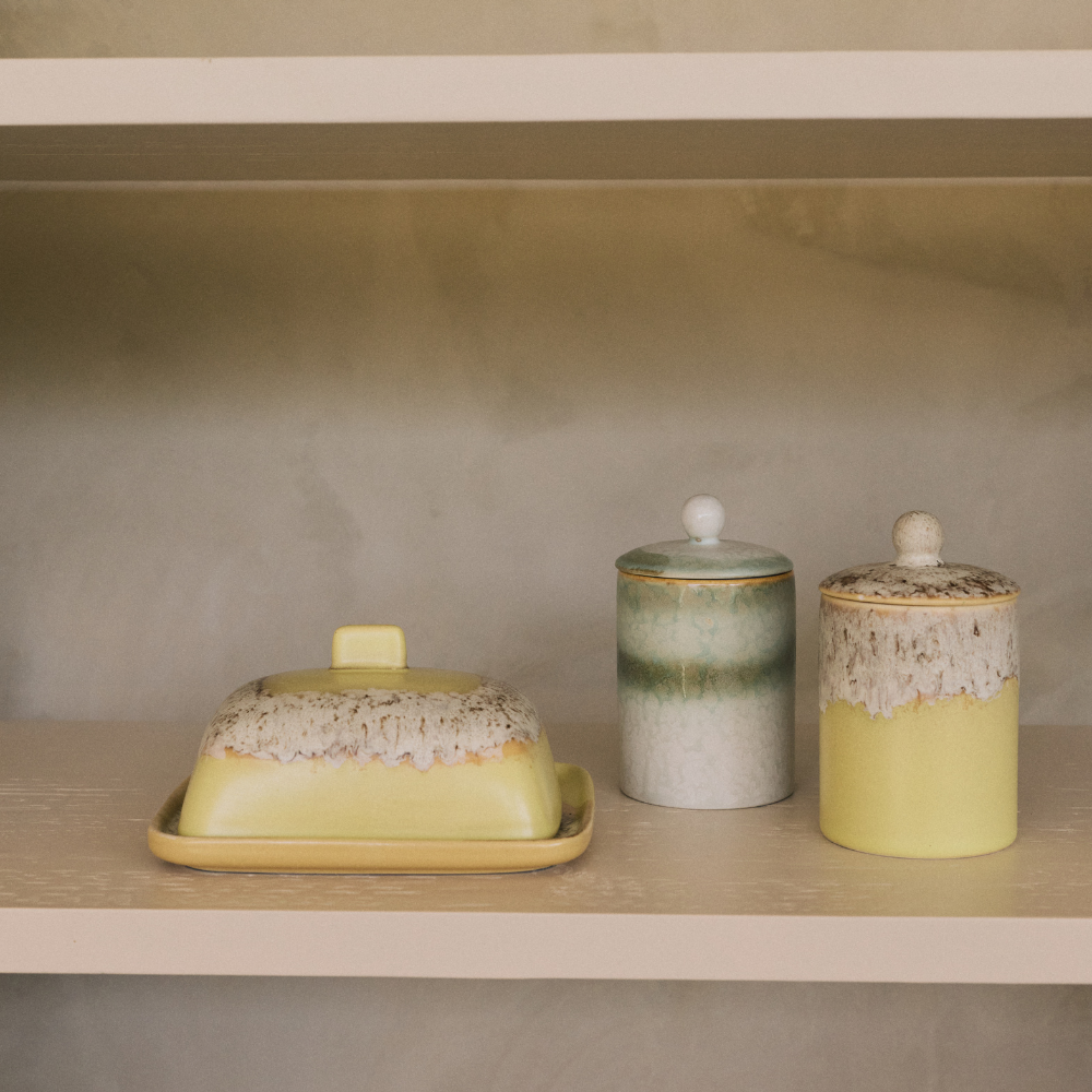 70s Ceramics: Butter Dish