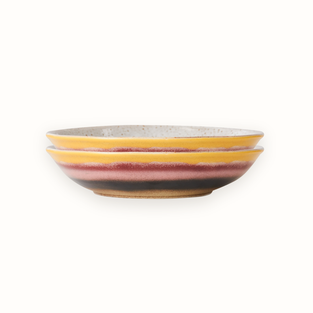 70s Ceramics: Curry Bowls (set of 2)