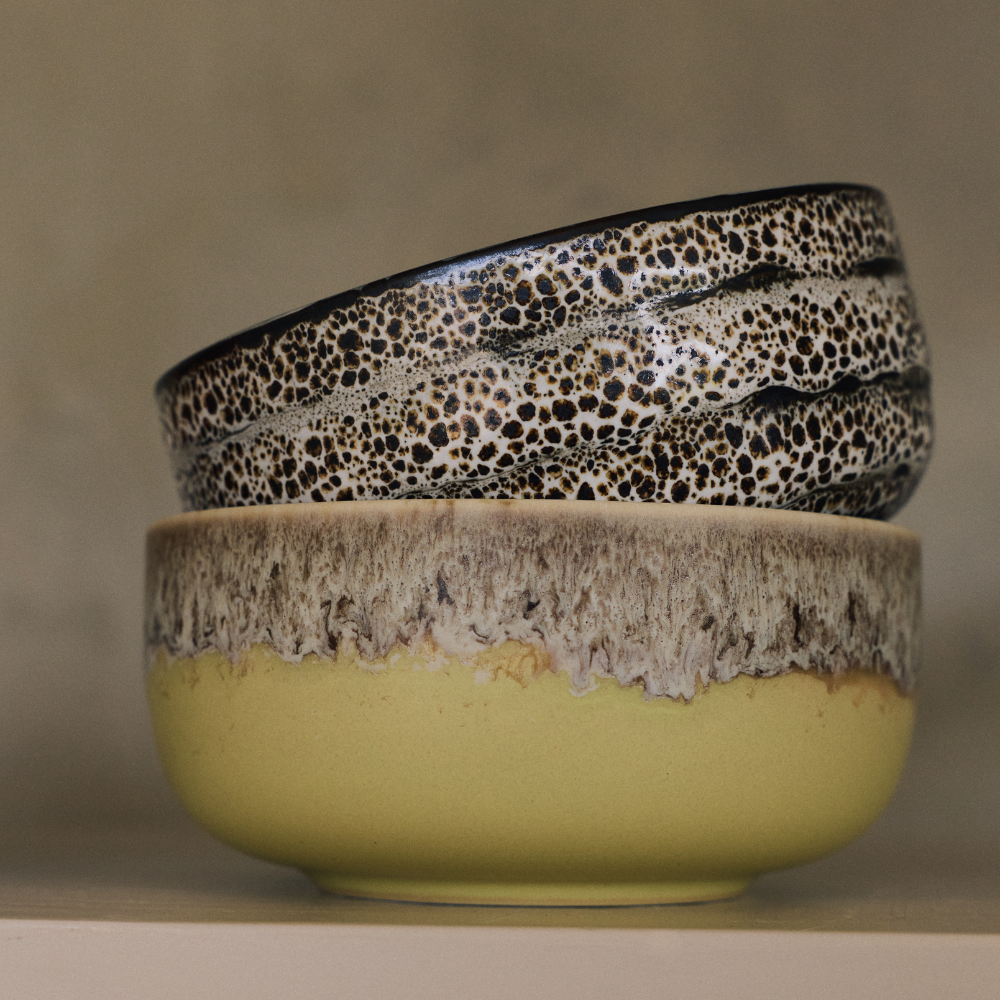 70s Ceramics: Dessert Bowl