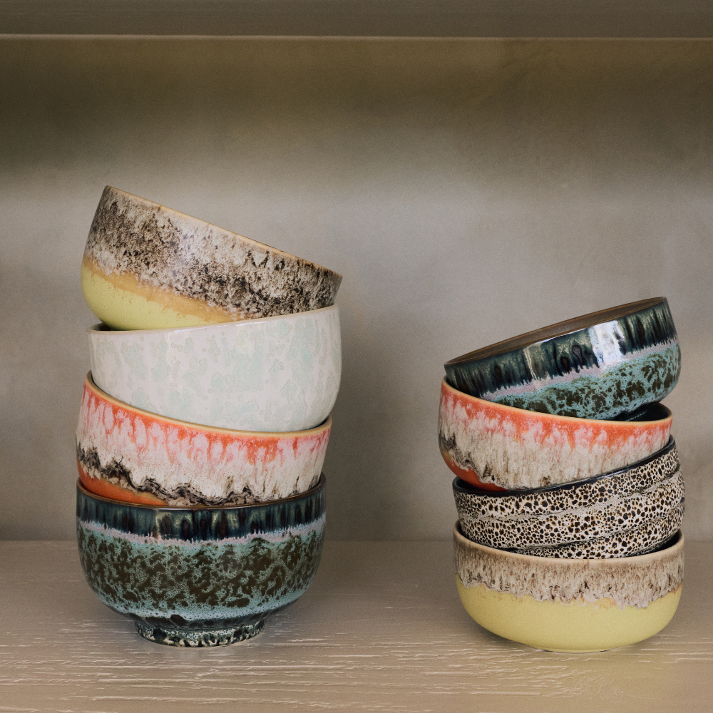70s Ceramics: Dessert Bowl