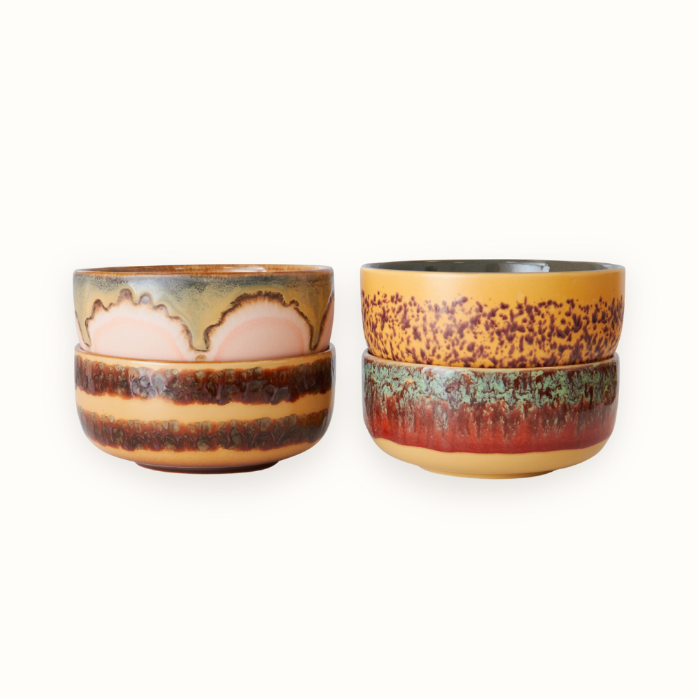 70s Ceramics: Dessert Bowls