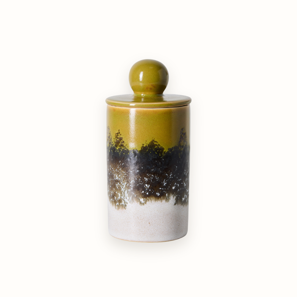 70s Ceramics: Medium Storage Jar