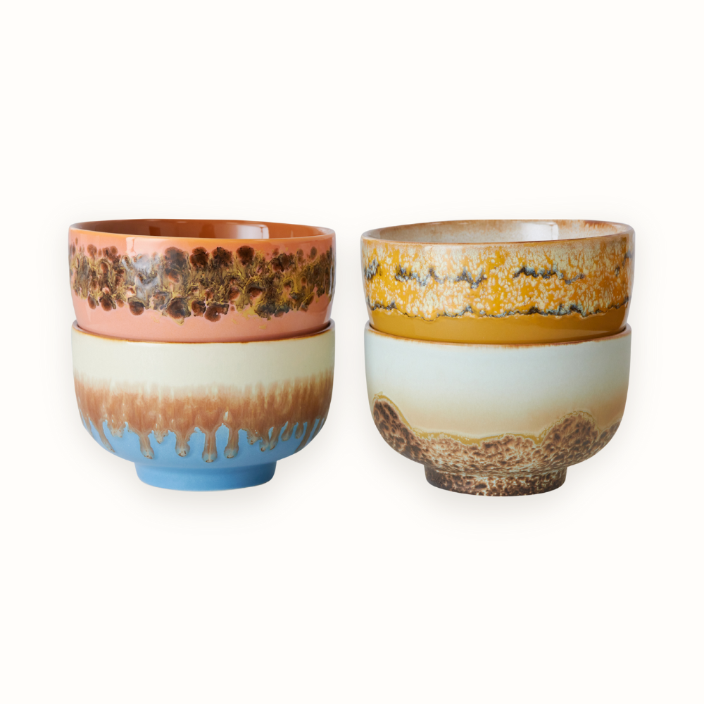 70s Ceramics: Noodle Bowls