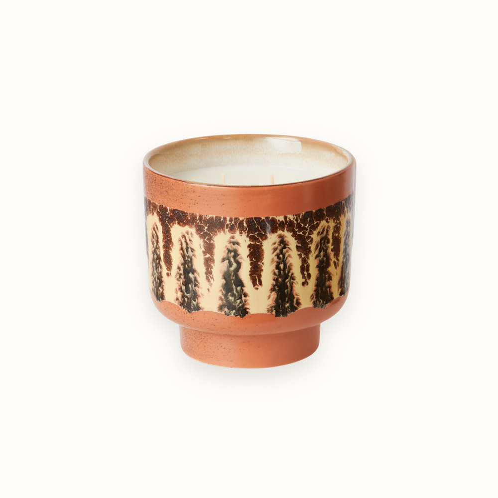 70s Ceramics: Scented Candle Kyoto