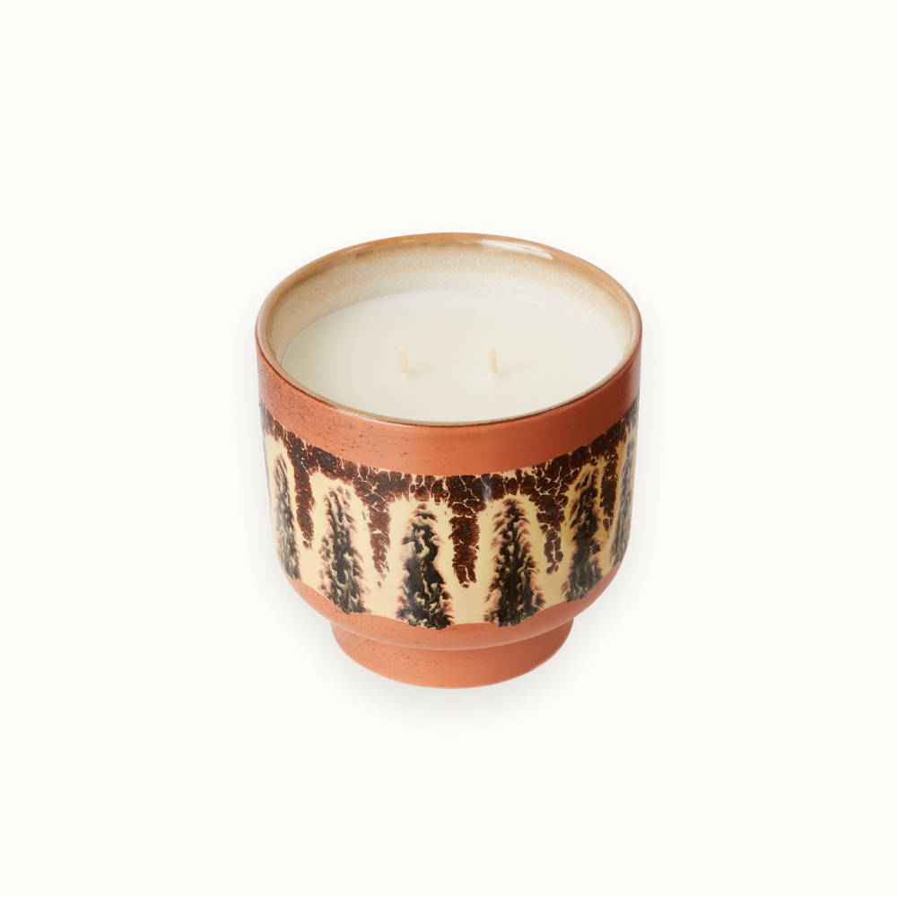 70s Ceramics: Scented Candle Kyoto