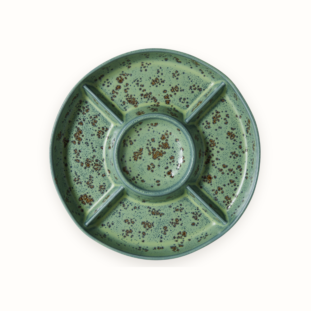 70s Ceramics: Snack Plateau
