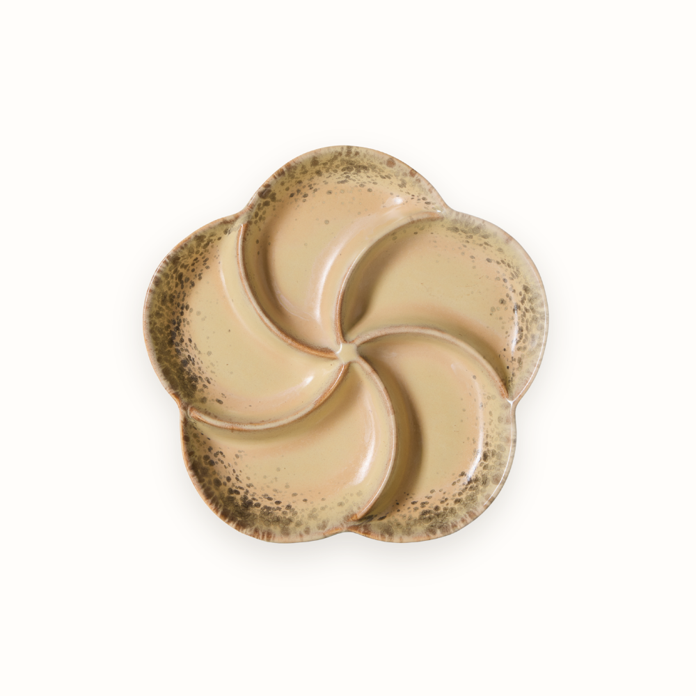 70s Ceramics: Snack Tray