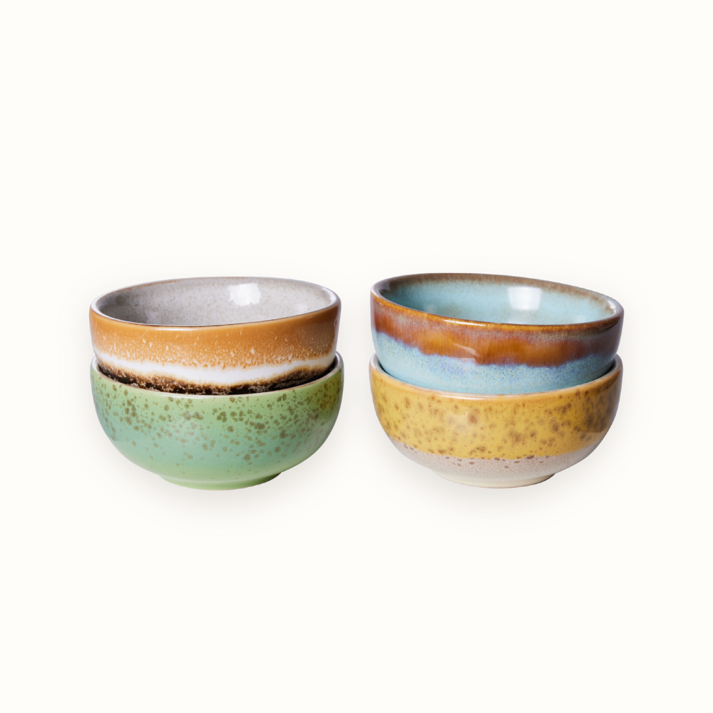 70s Ceramics: XS Bowls