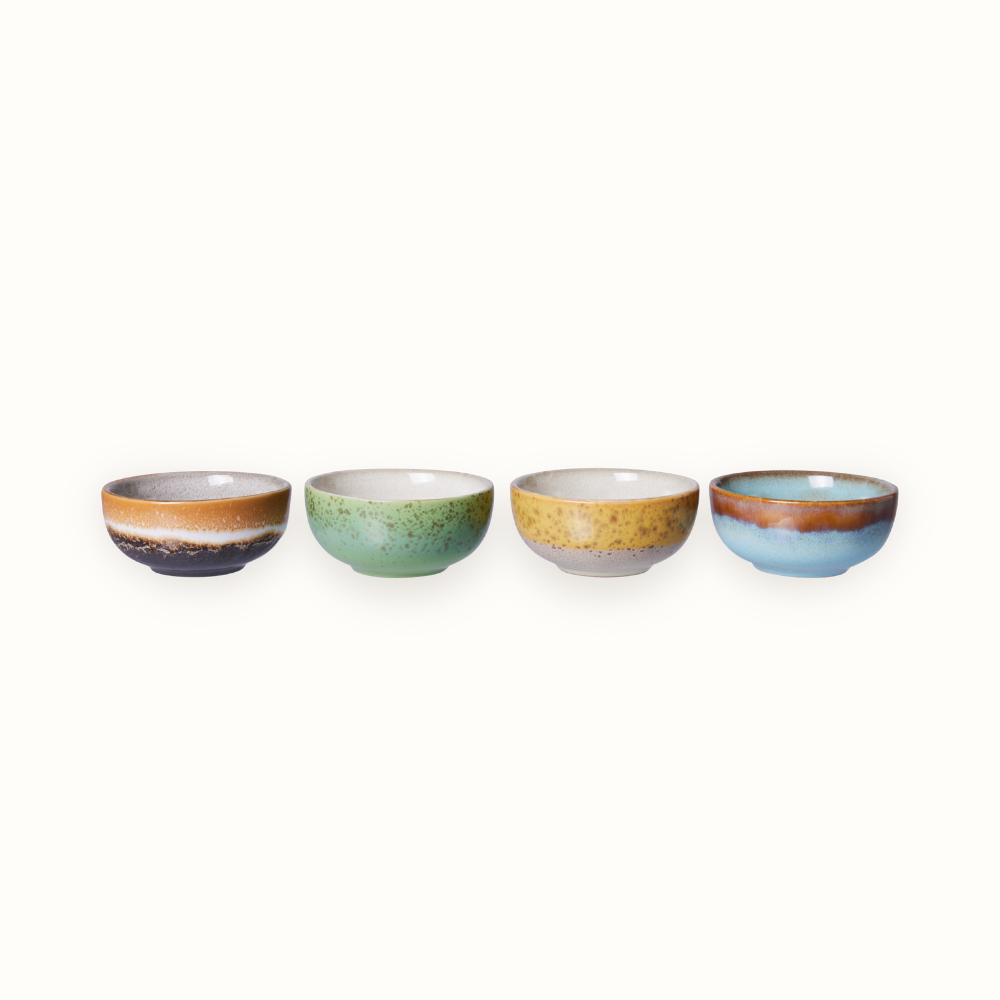 70s Ceramics: XS Bowls