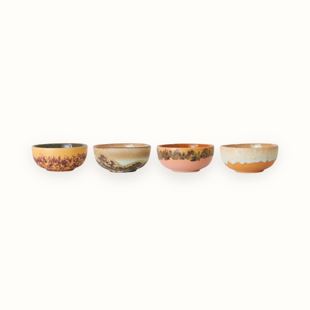 70s Ceramics: XS Bowls