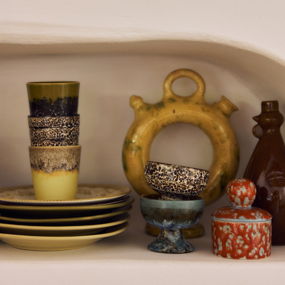 70s Ceramics: XS Storage Jar