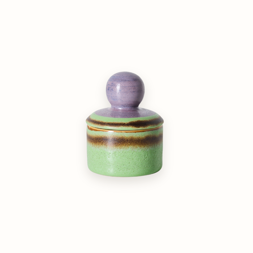 70s Ceramics: XS Storage Jar