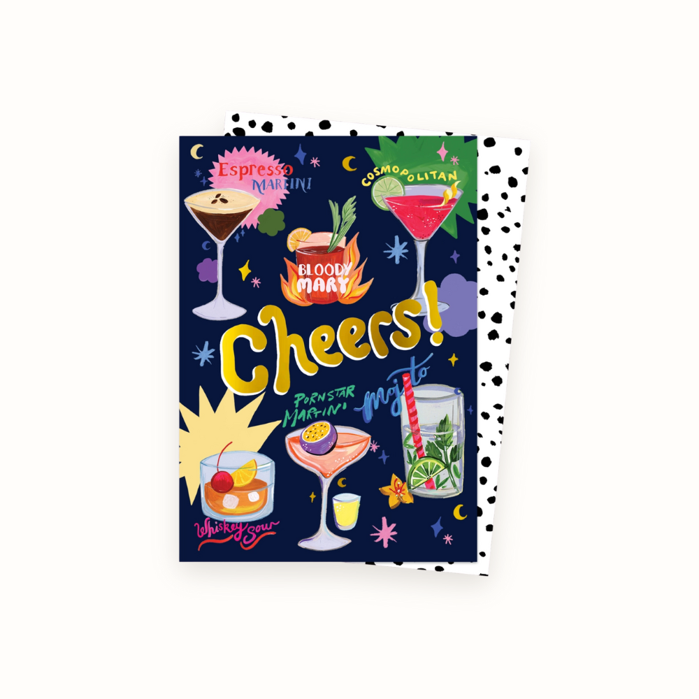 Cocktail Cheers Card