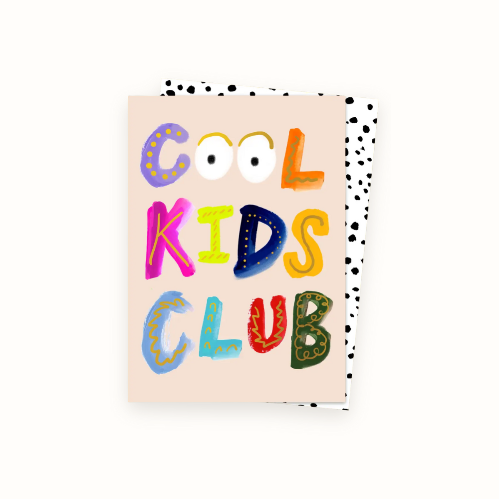 Cool Kids Club Card