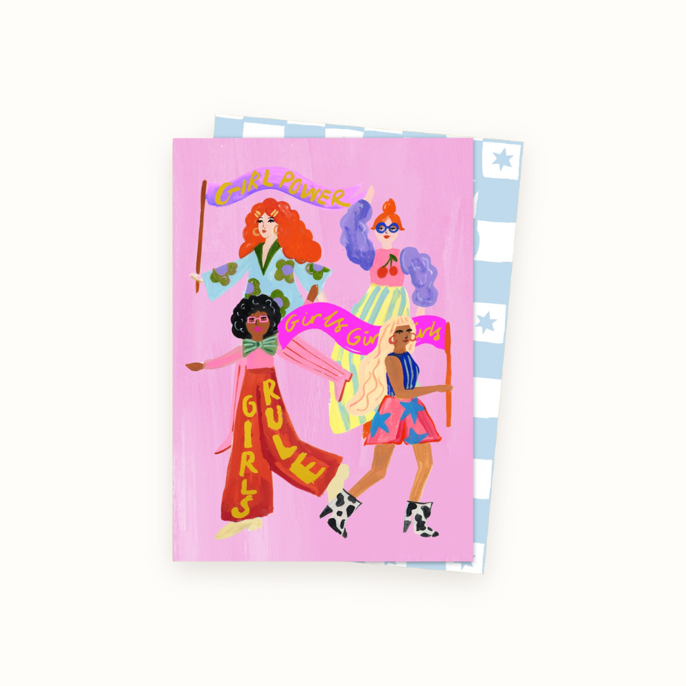 Girls Rule Card
