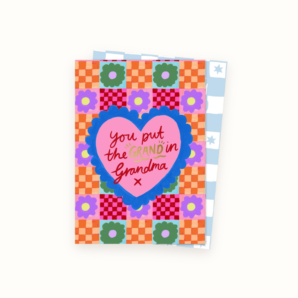 Grand In Grandma Card