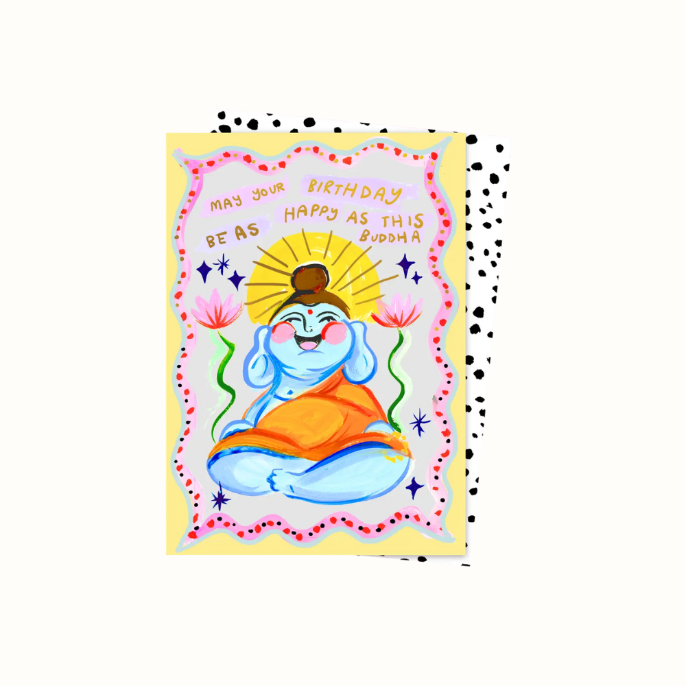 Happy Buddha Birthday Greeting Card