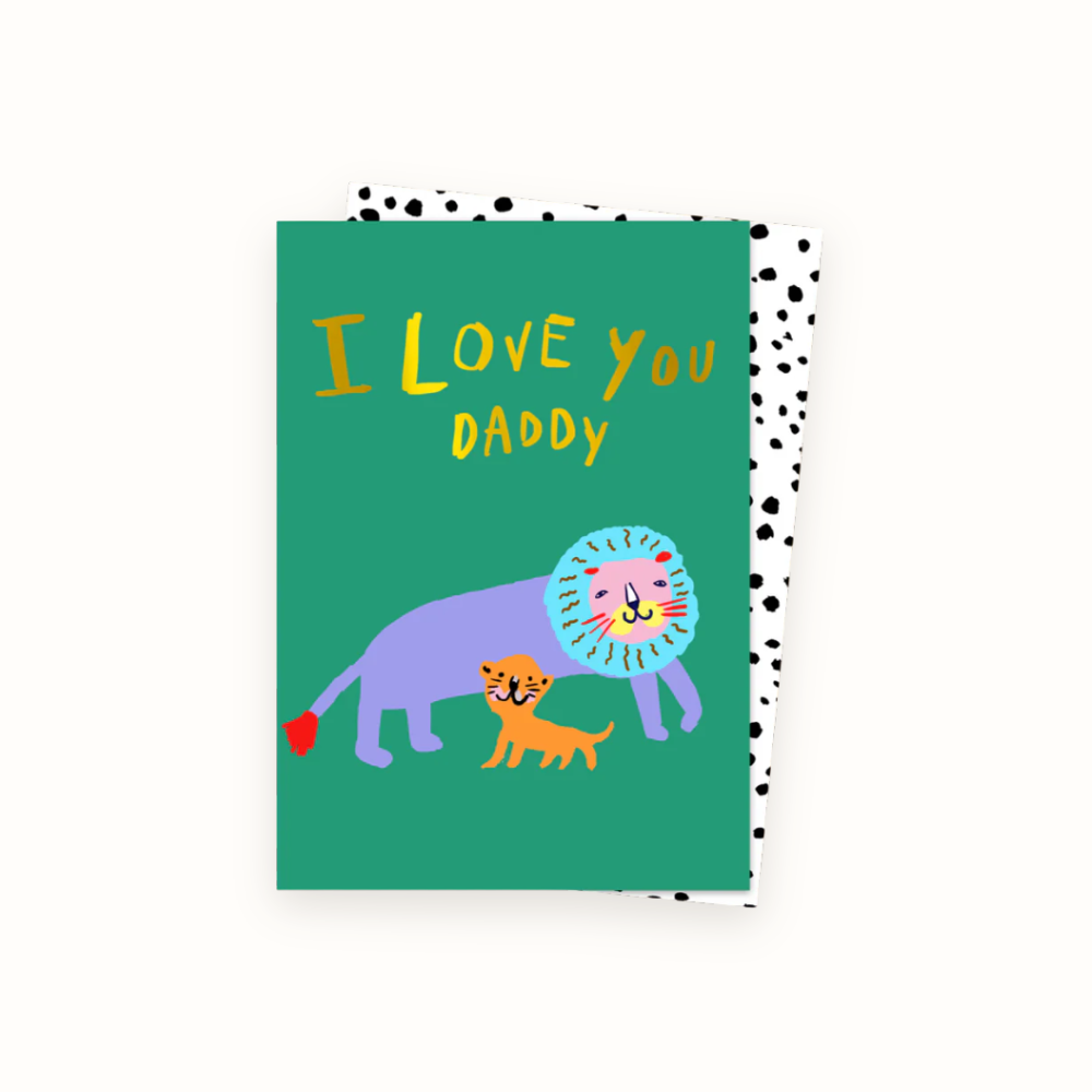 I Love You Daddy Card