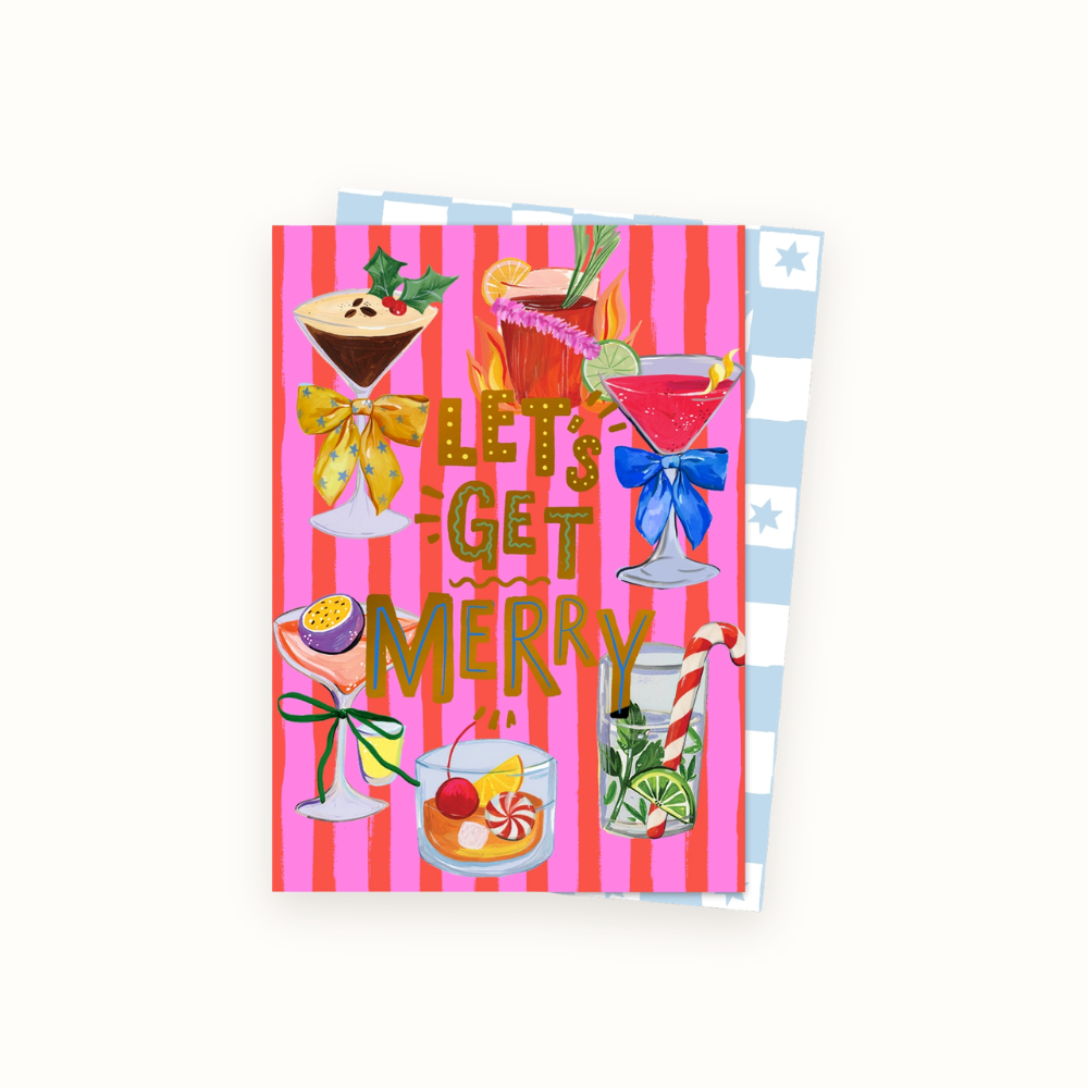 Let's Get Merry Christmas Card