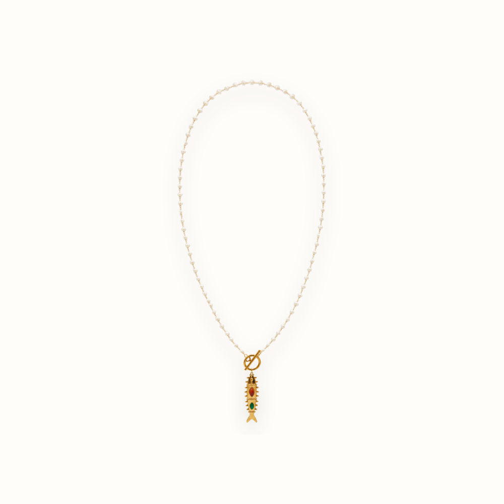 Gone Fishing Necklace