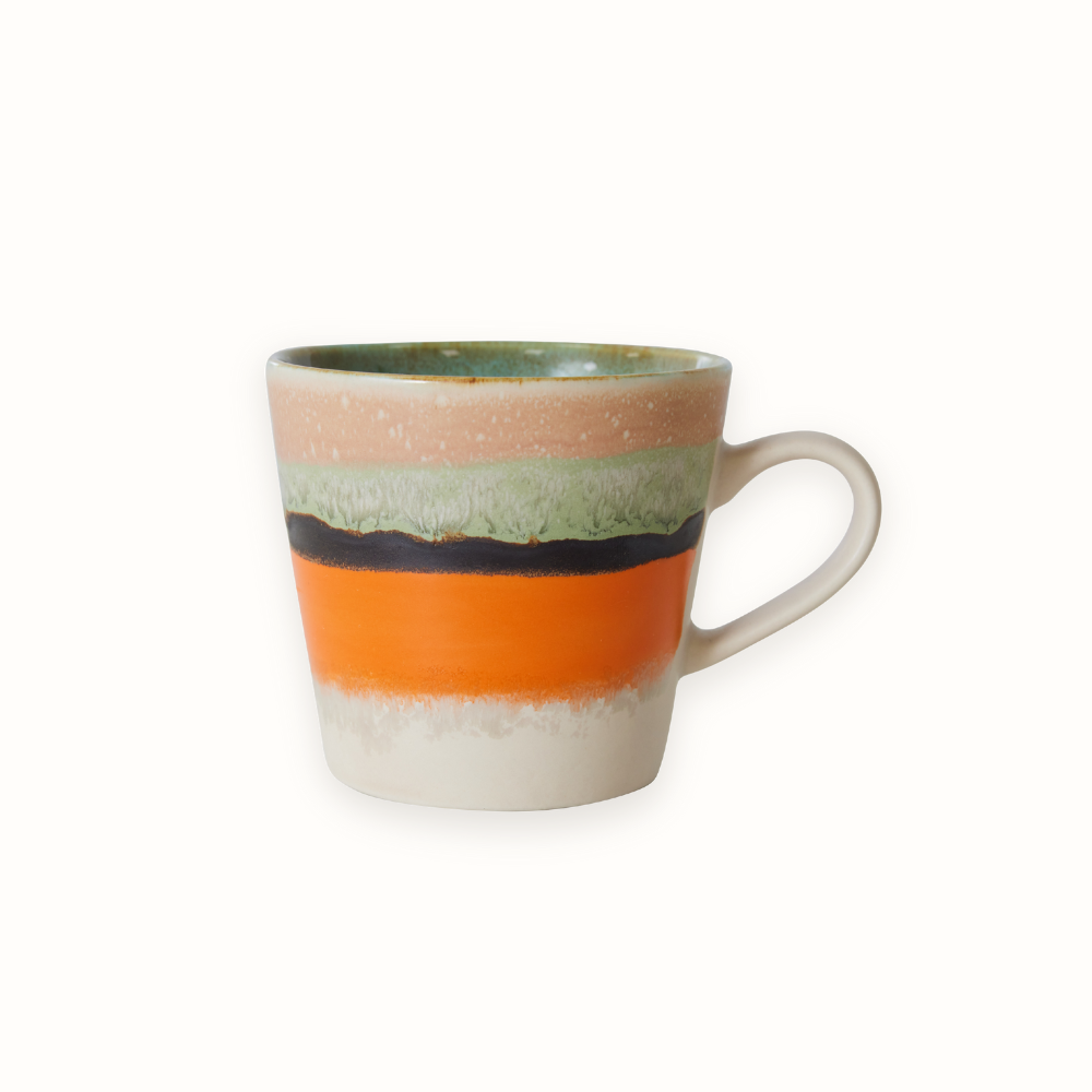 70s Ceramics: Cappuccino Mug