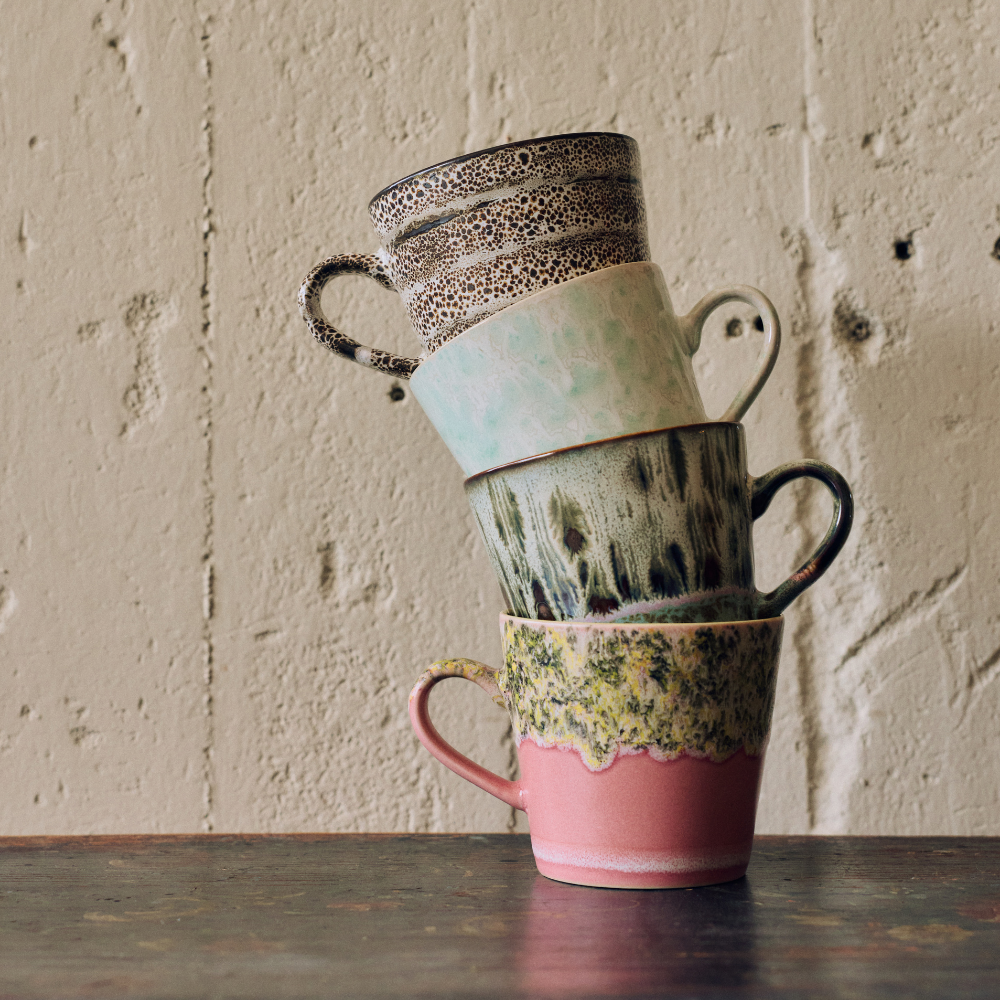 70s Ceramics: Cappuccino Mug