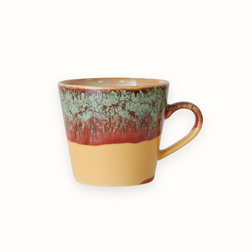 70s Ceramics: Cappuccino Mug