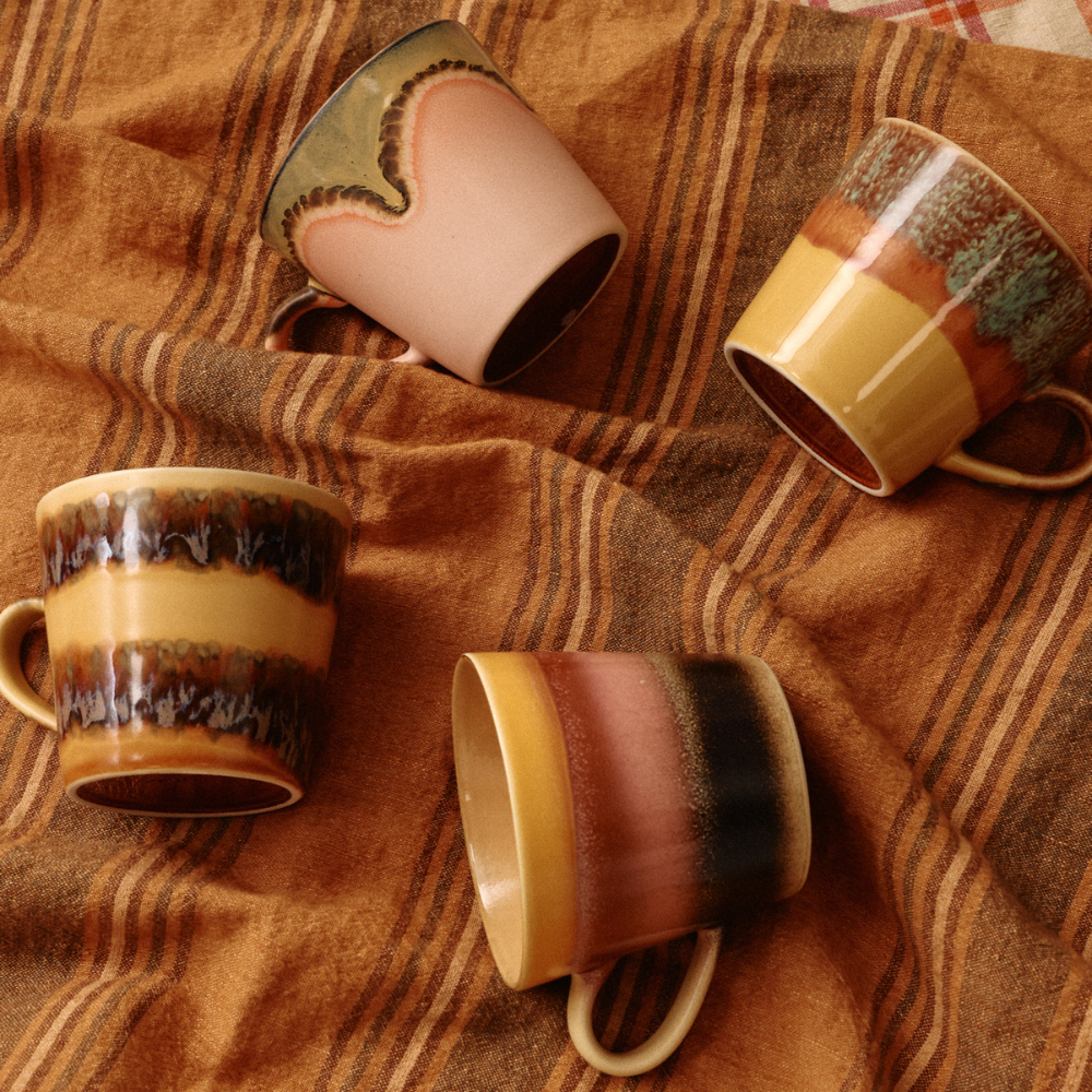 70s Ceramics: Cappuccino Mug