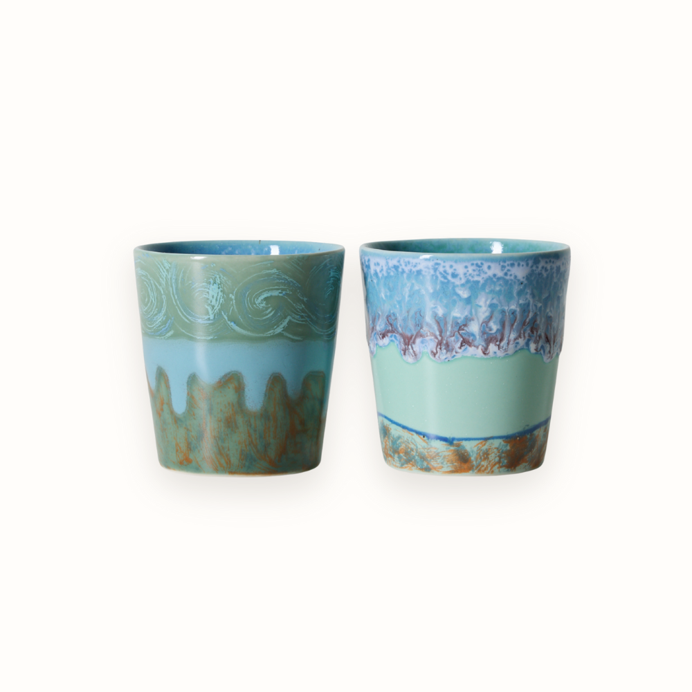 70s Ceramics: Van Gogh Coffee Mugs