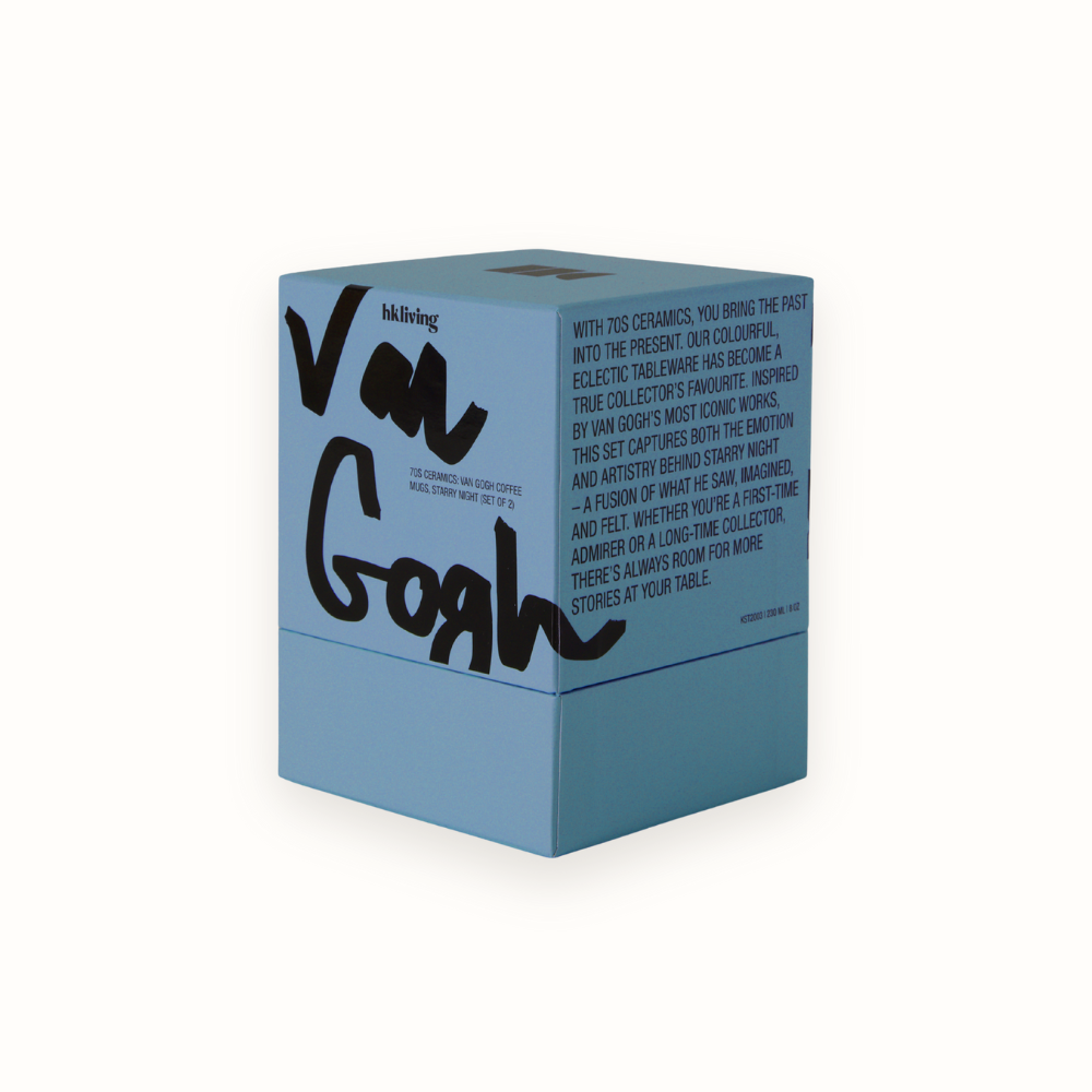 70s Ceramics: Van Gogh Coffee Mugs