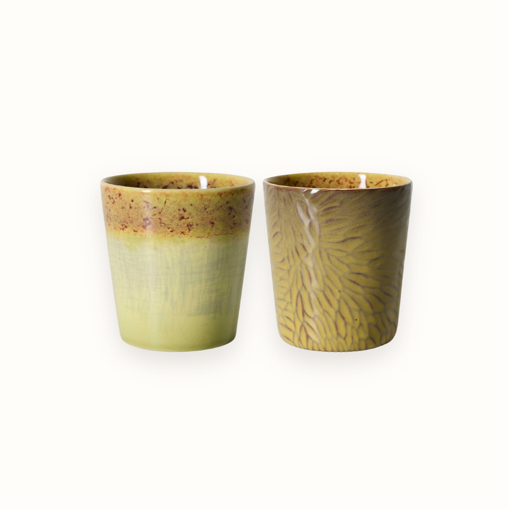 70s Ceramics: Van Gogh Coffee Mugs