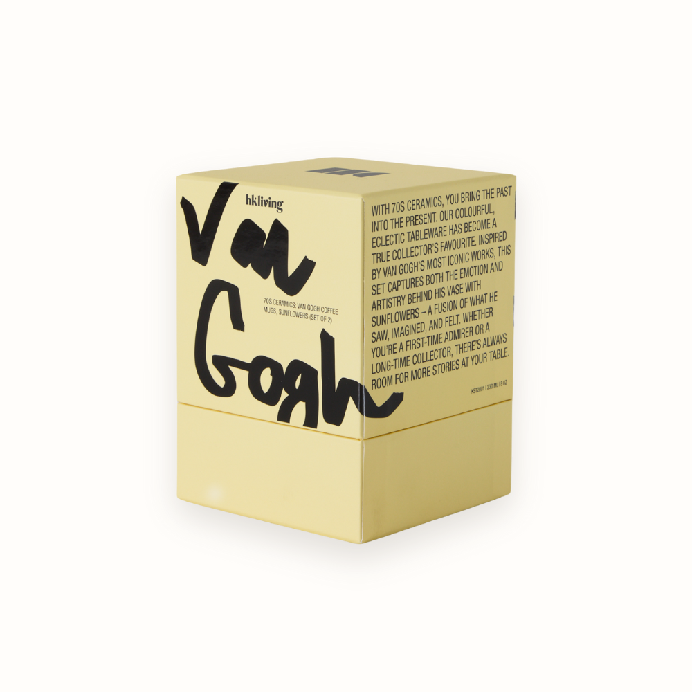 70s Ceramics: Van Gogh Coffee Mugs