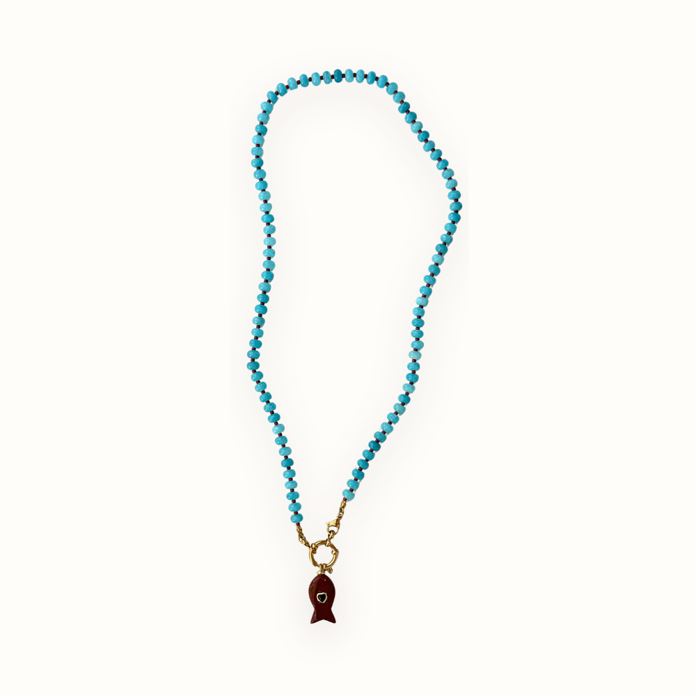 Hydra Fish Necklace