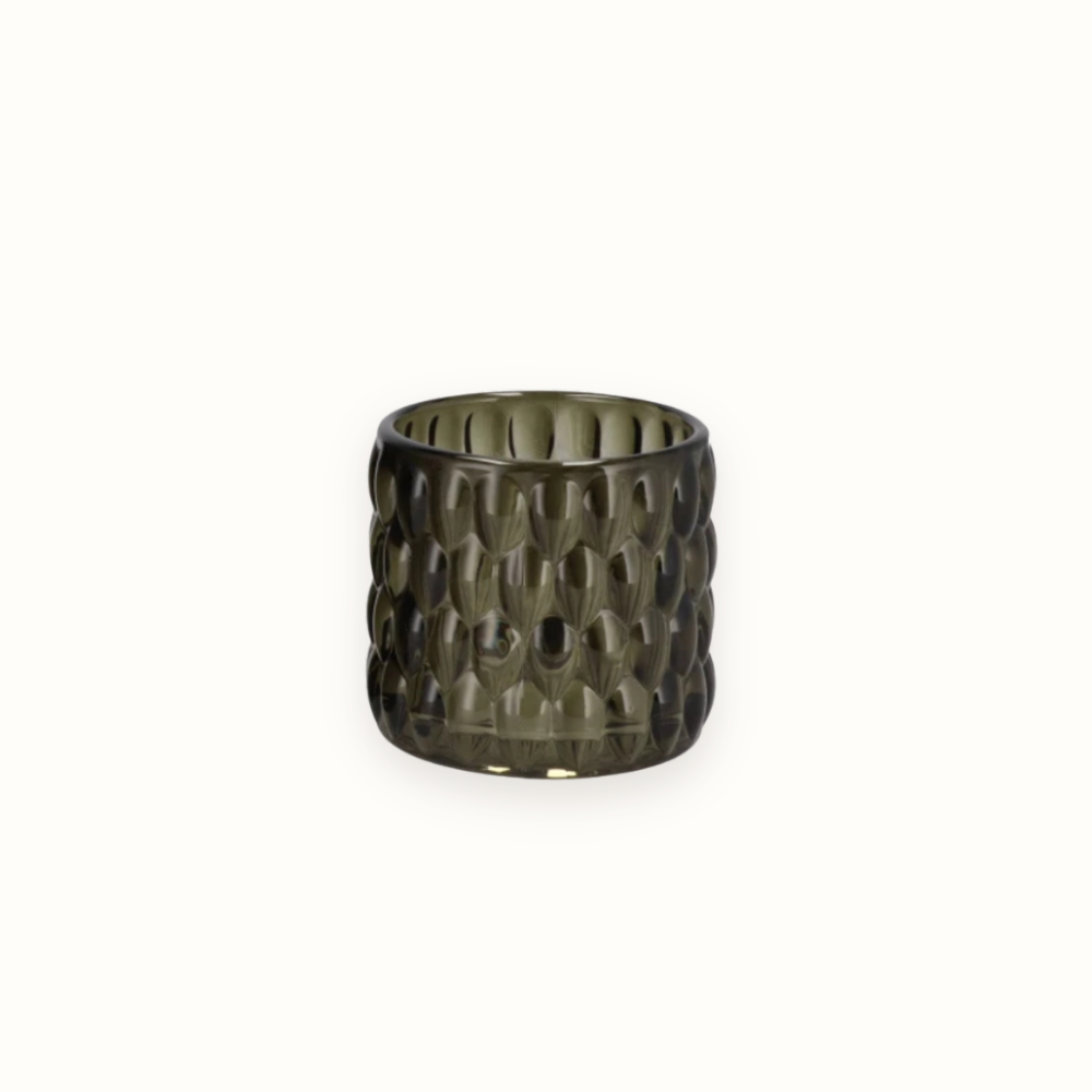 Jade Glass Votive