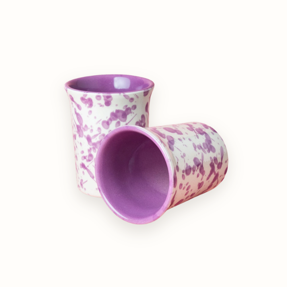 Lila Dots Cup