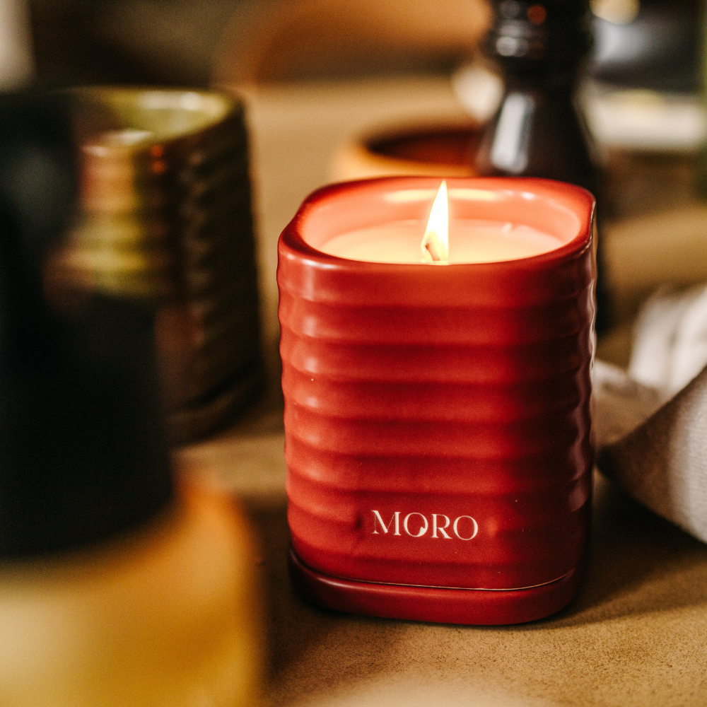 Scented Candle Tonka Bean & Rose