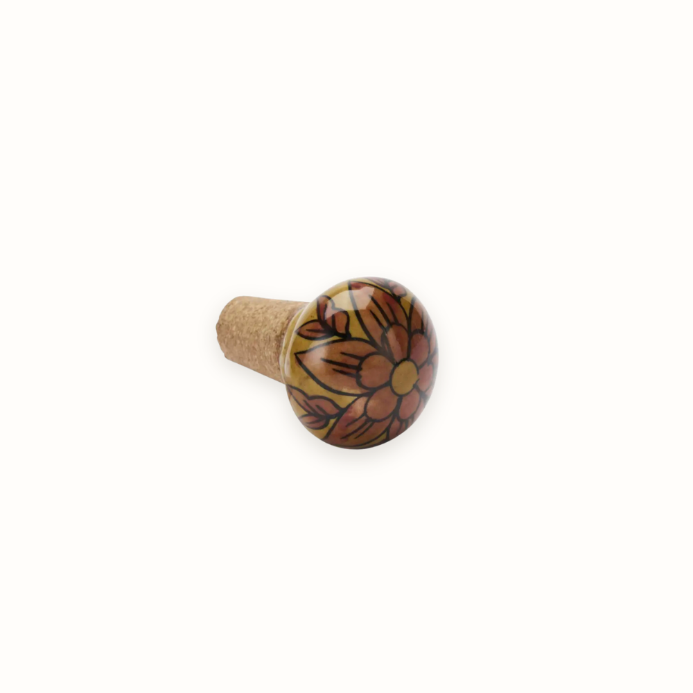 Hand-painted Bottle Stopper