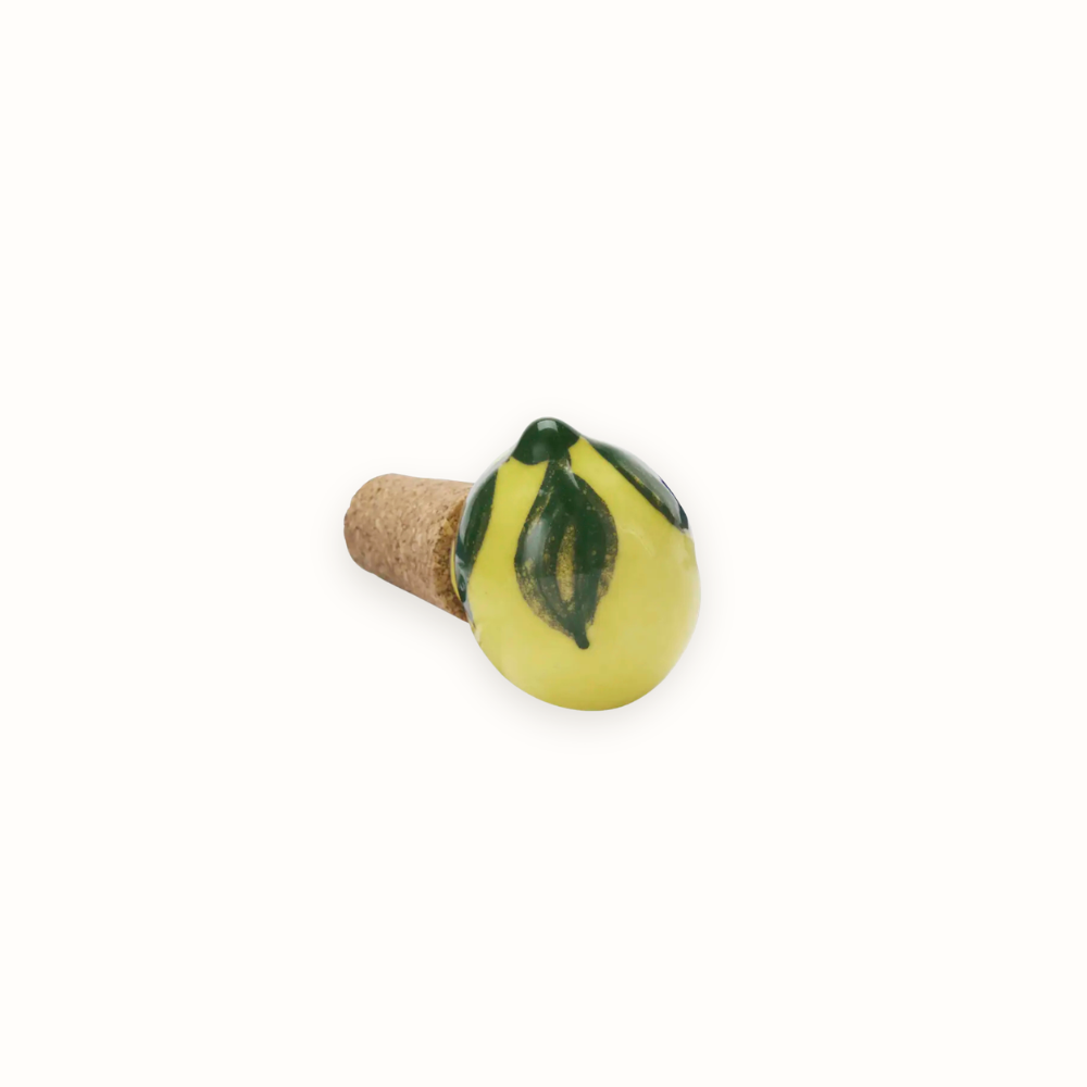 Lemon Bottle Stopper