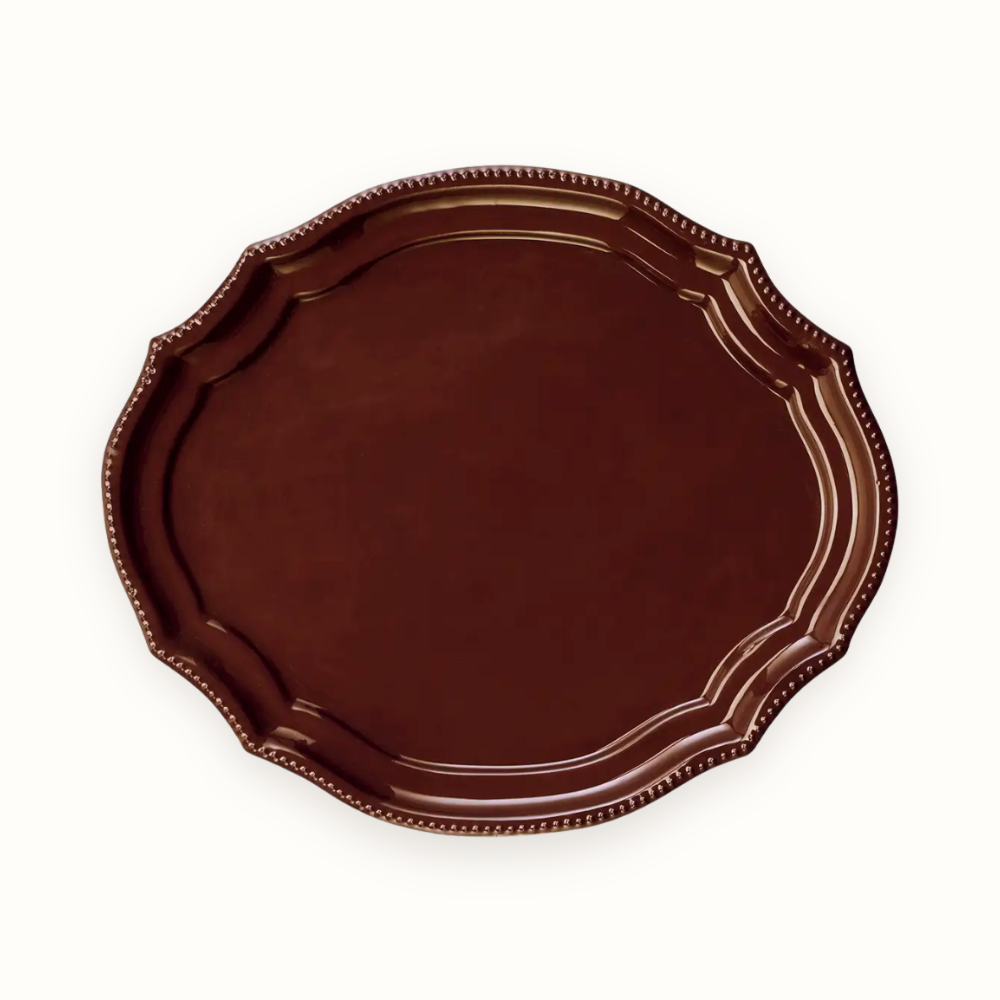Oval Enamel Tray