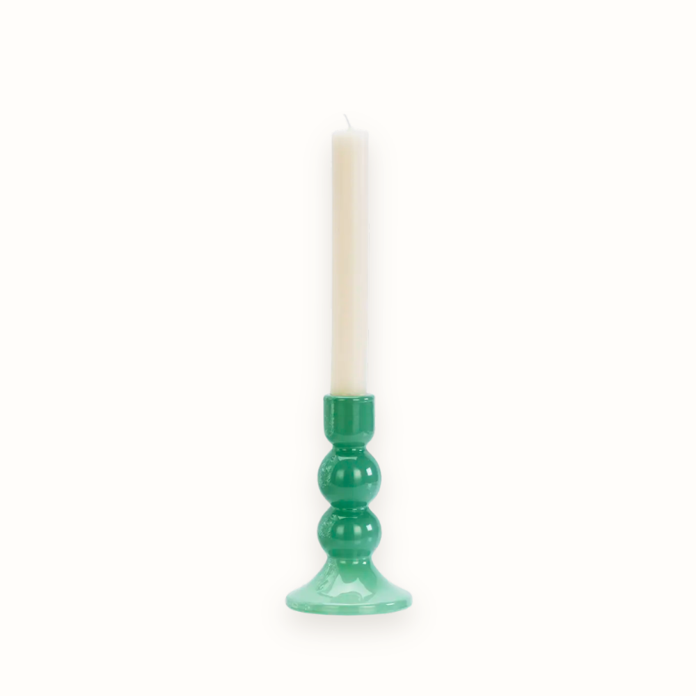 Glass Candle Holder Small