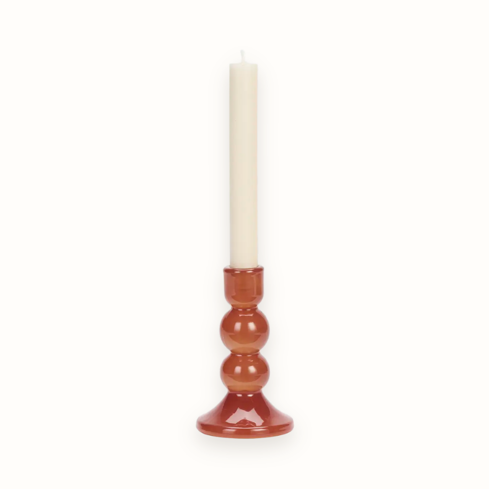 Glass Candle Holder Medium