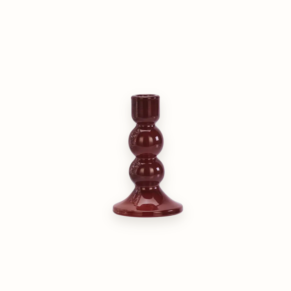 Glass Candle Holder Small