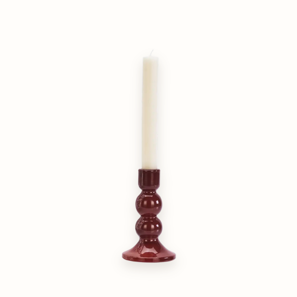 Glass Candle Holder Small