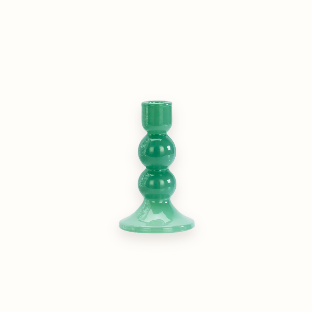 Glass Candle Holder Small