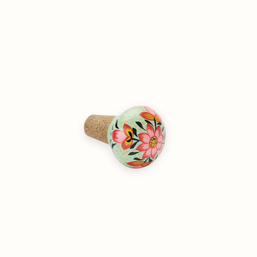 Hand-painted Bottle Stopper