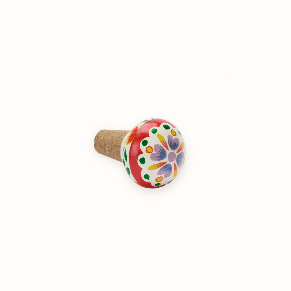 Hand-painted Bottle Stopper