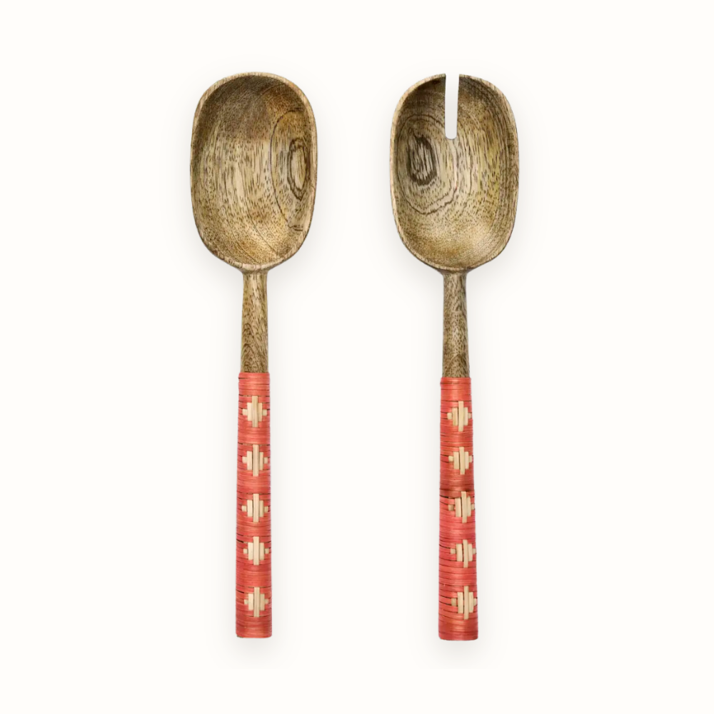 Wooden Salad Set