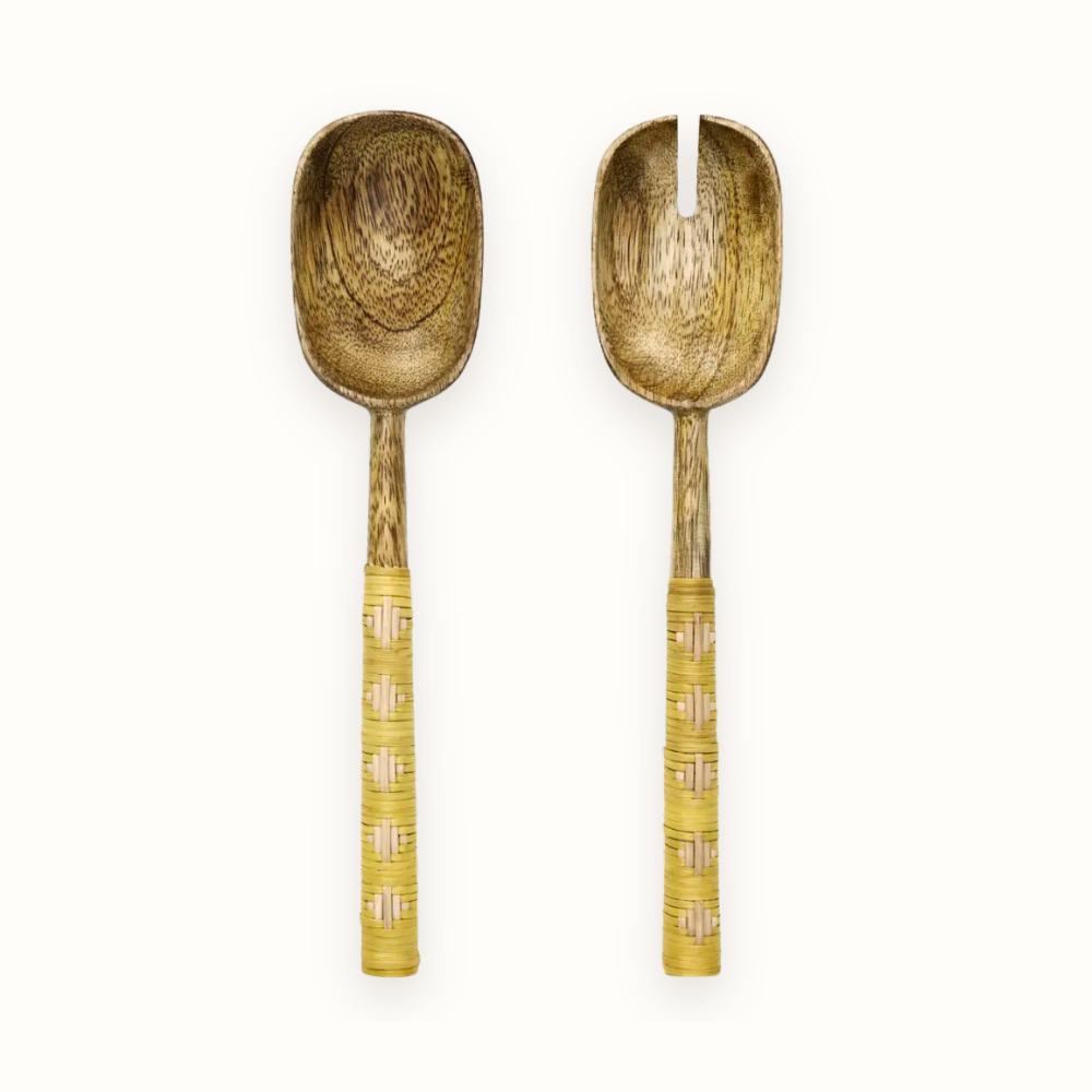 Wooden Salad Set